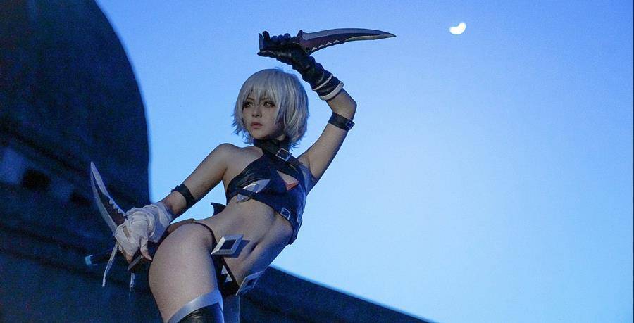 Cosplay福利/百合欧皇子 开膛手杰克全裸Cosplay福利诱惑