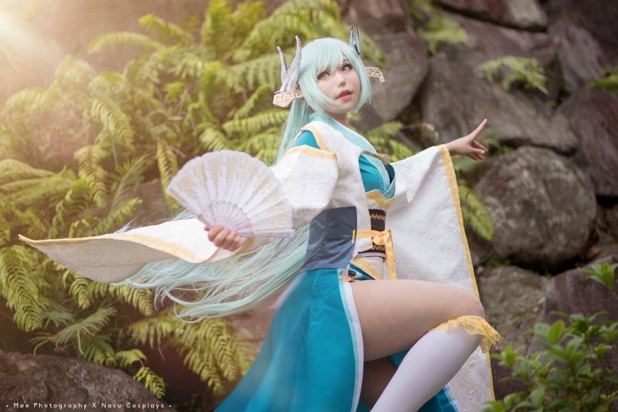 Cosplay福利/F/GO清姬肉丝胖次福利Cosplay诱惑（COSER:Nasu茄儿）