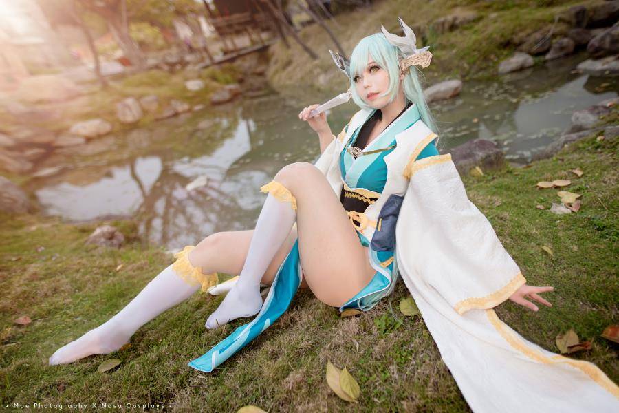 Cosplay福利/F/GO清姬肉丝胖次福利Cosplay诱惑（COSER:Nasu茄儿）