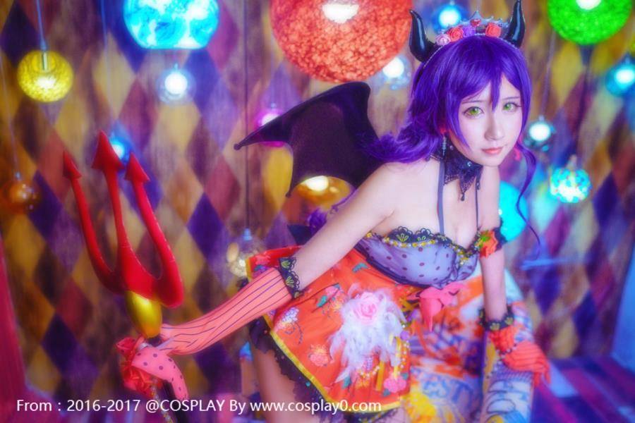 Cosplay福利/Coser雪瞳东条希网袜足控极度诱惑Cosplay福利