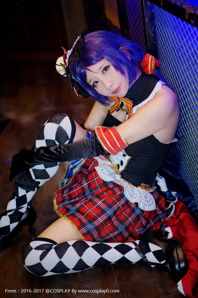 Cosplay福利/Coser雪瞳东条希网袜足控极度诱惑Cosplay福利