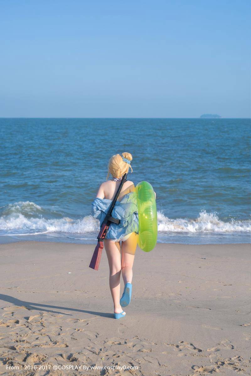 Cosplay福利/少女前线索米比基尼 足控福利Cosplay诱惑美女写真