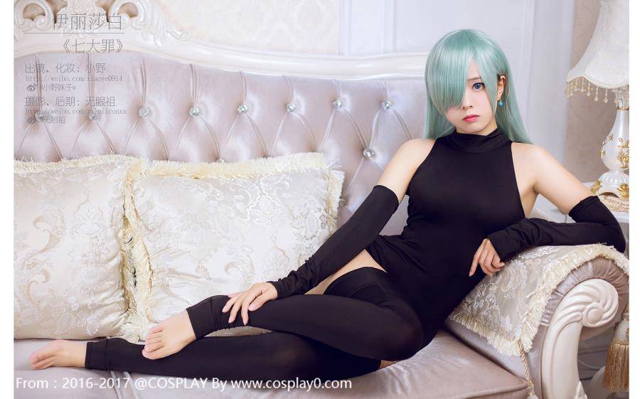 Cosplay福利/COSER小野妹子w伊丽莎白腿玩年Cosplay福利