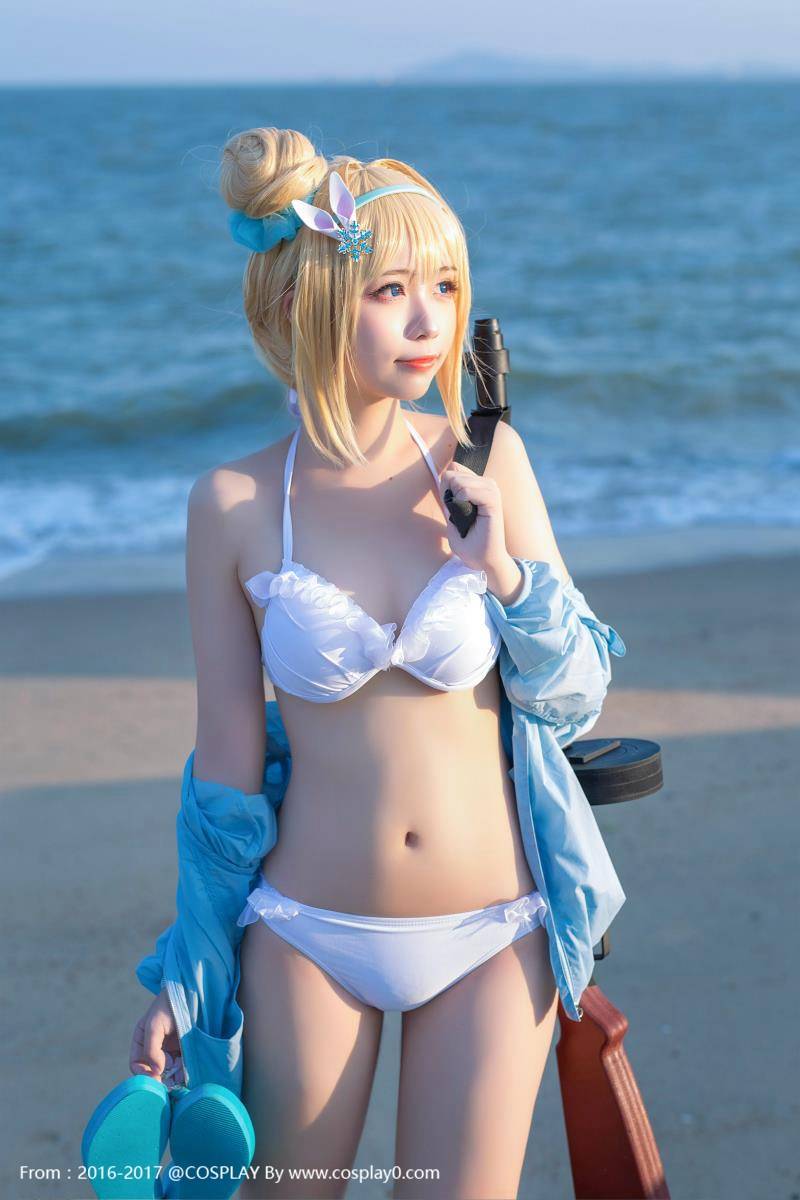 Cosplay福利/少女前线索米比基尼 足控福利Cosplay诱惑美女写真