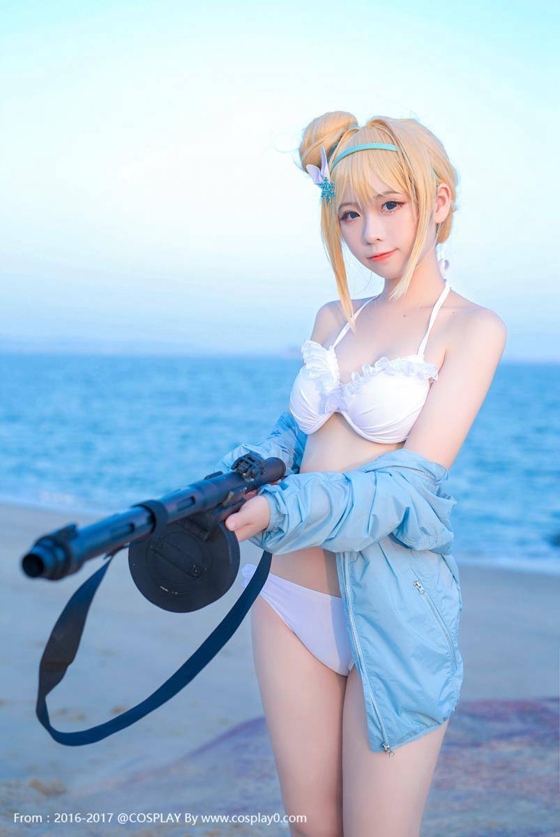 Cosplay福利/少女前线索米比基尼 足控福利Cosplay诱惑美女写真