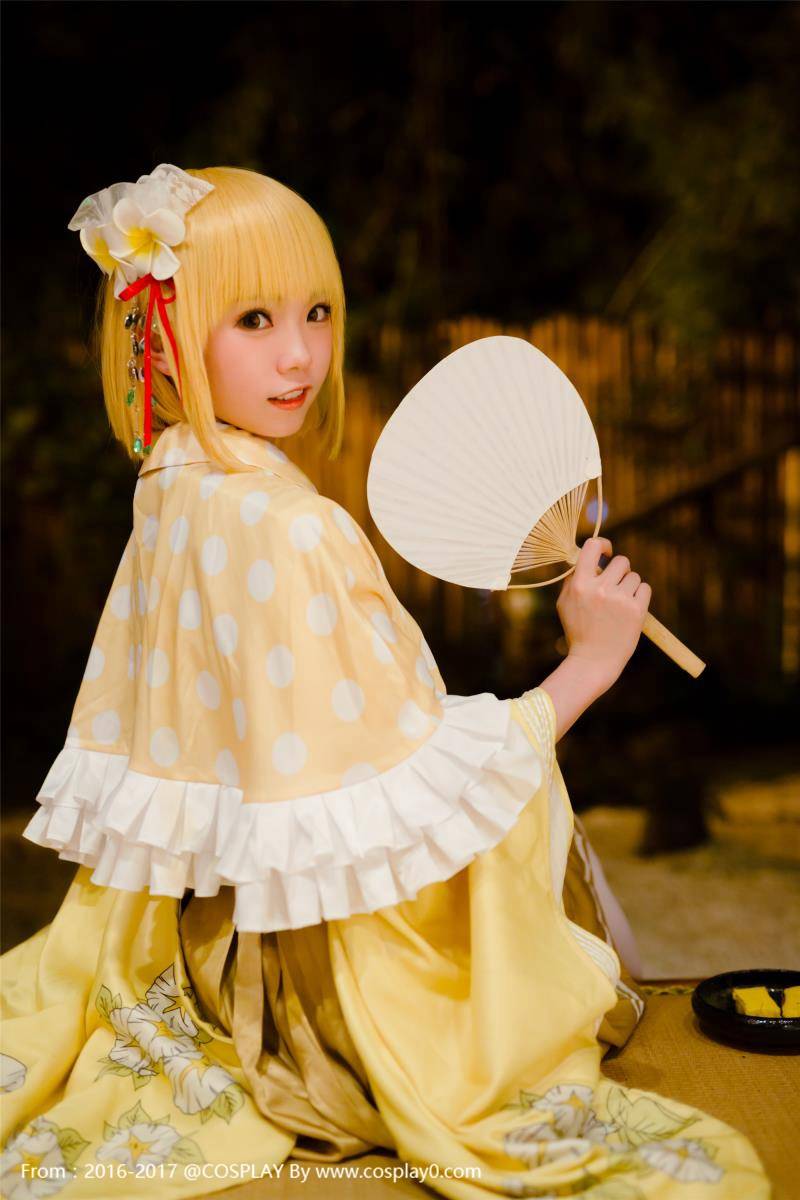 Cosplay福利/Kitaro_绮太郎萝莉白丝料理次元玉子烧Cosplay福利