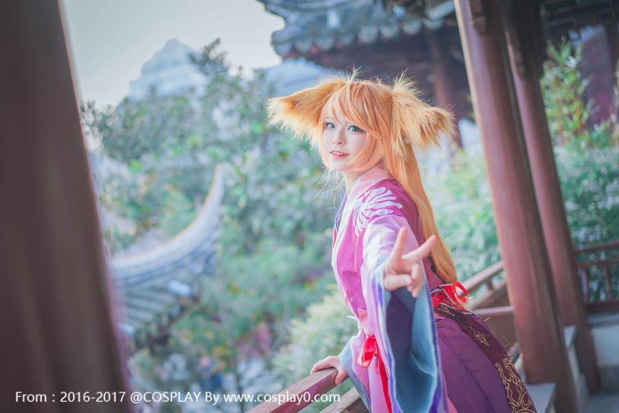 Cosplay福利/百合欧皇子Cos狐妖小红娘涂山苏苏少女足控福利