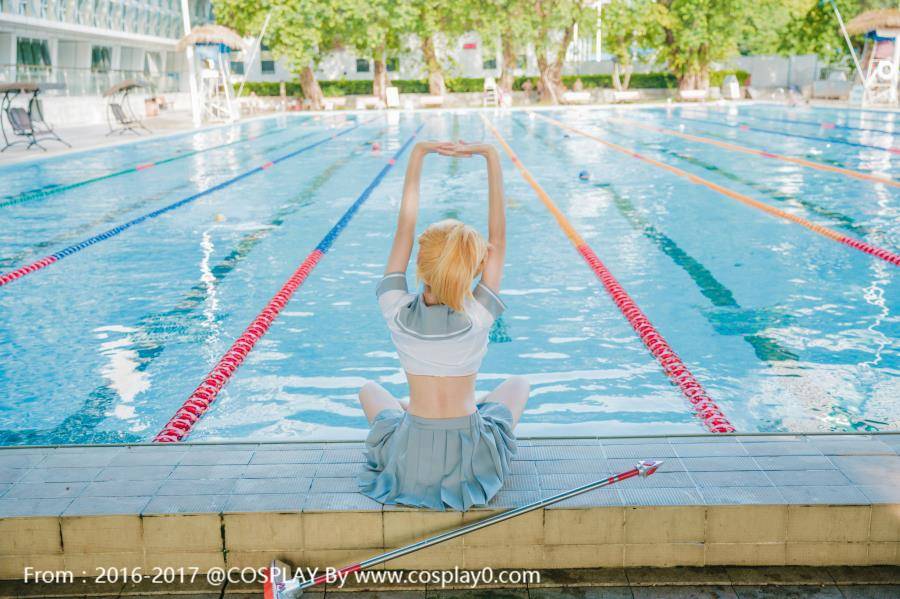 Cosplay福利/Kitaro_绮太郎莫德雷德水手服jk