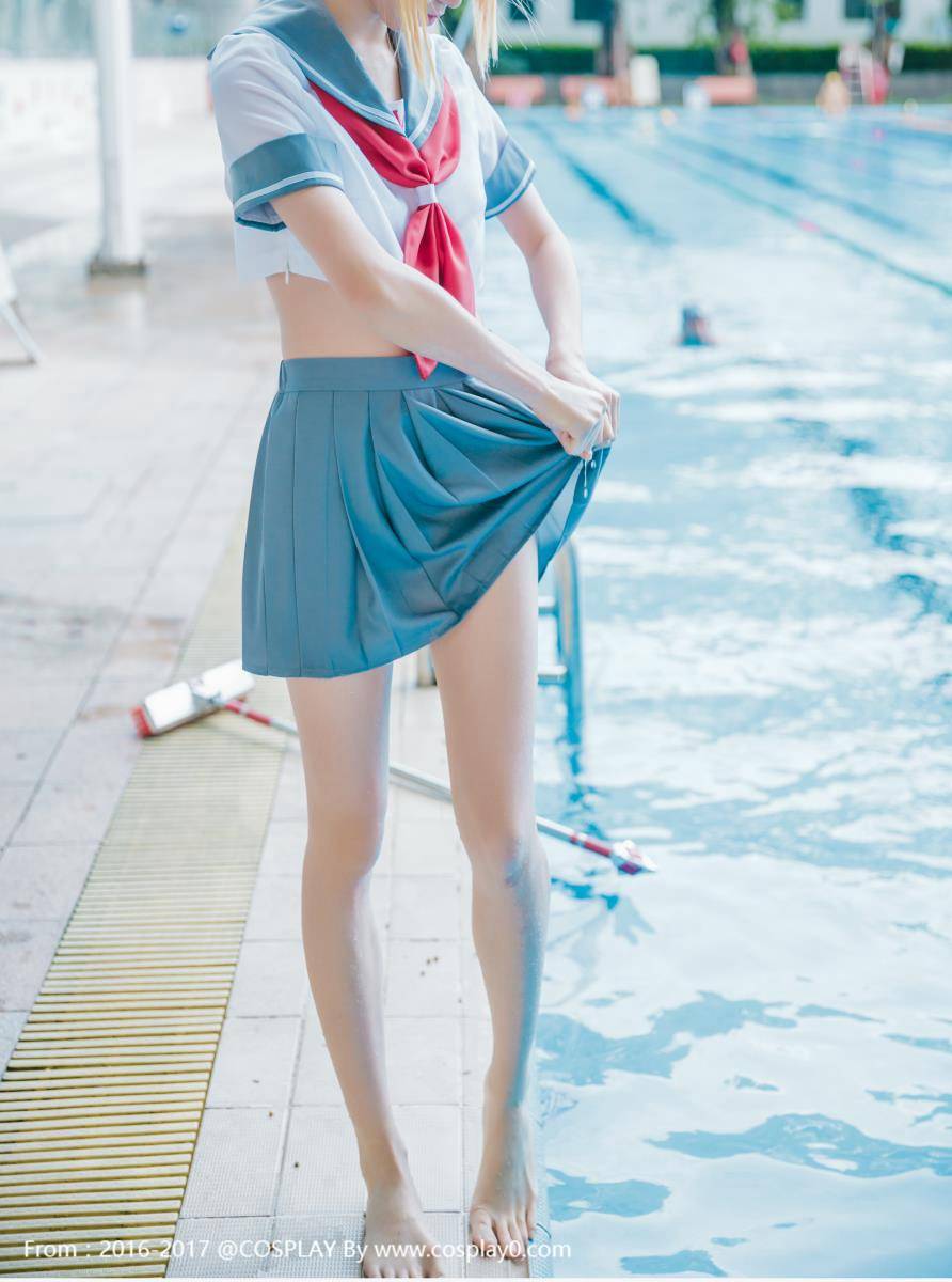 Cosplay福利/Kitaro_绮太郎莫德雷德水手服jk