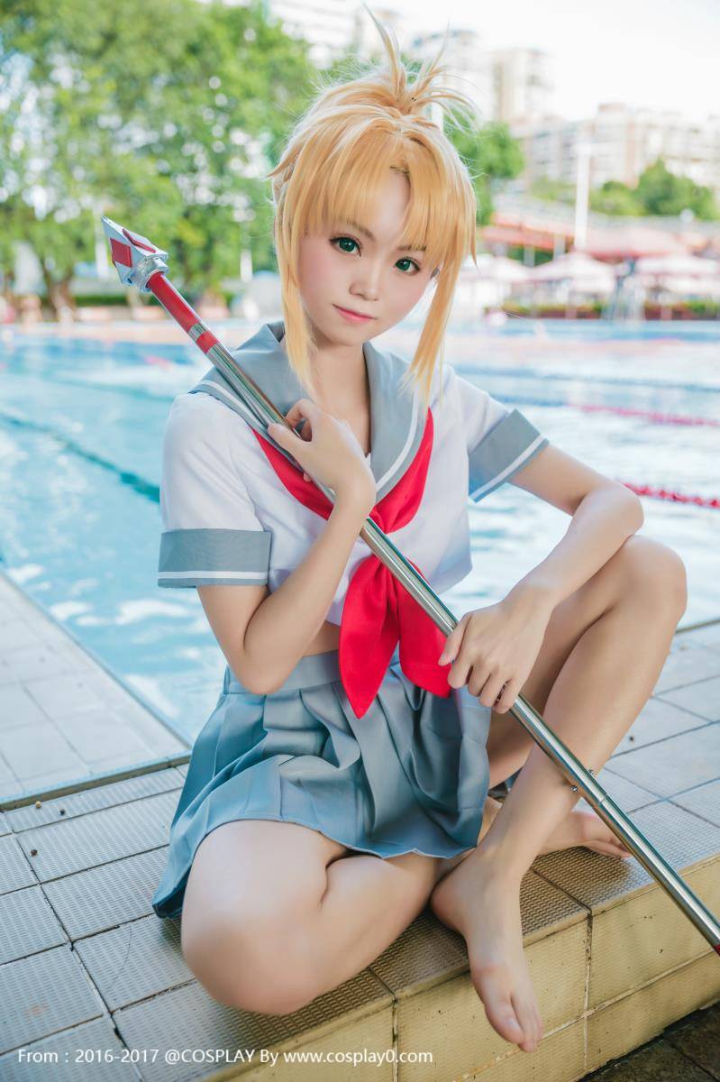 Cosplay福利/Kitaro_绮太郎莫德雷德水手服jk