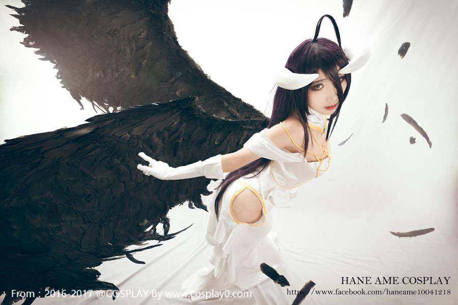 Cosplay福利/御姐蔡雨波半裸Cosplay雅儿贝德写真福利本子