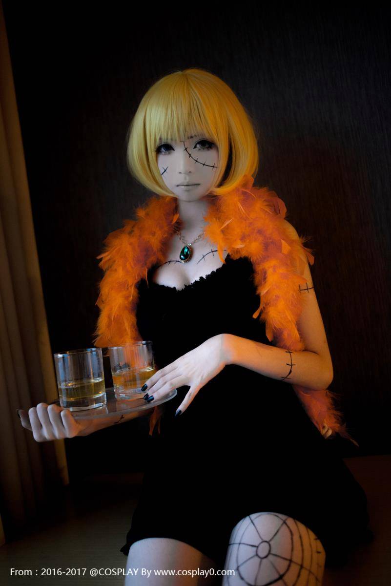 Cosplay福利/青青子Cosplay海贼王辛朵莉性感诱惑福利