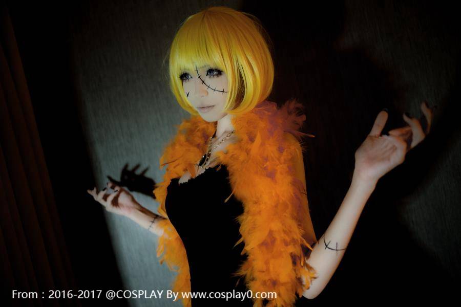 Cosplay福利/青青子Cosplay海贼王辛朵莉性感诱惑福利