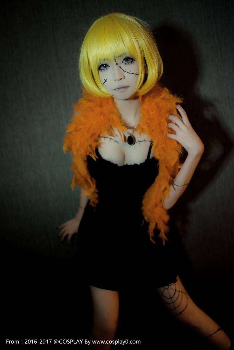 Cosplay福利/青青子Cosplay海贼王辛朵莉性感诱惑福利