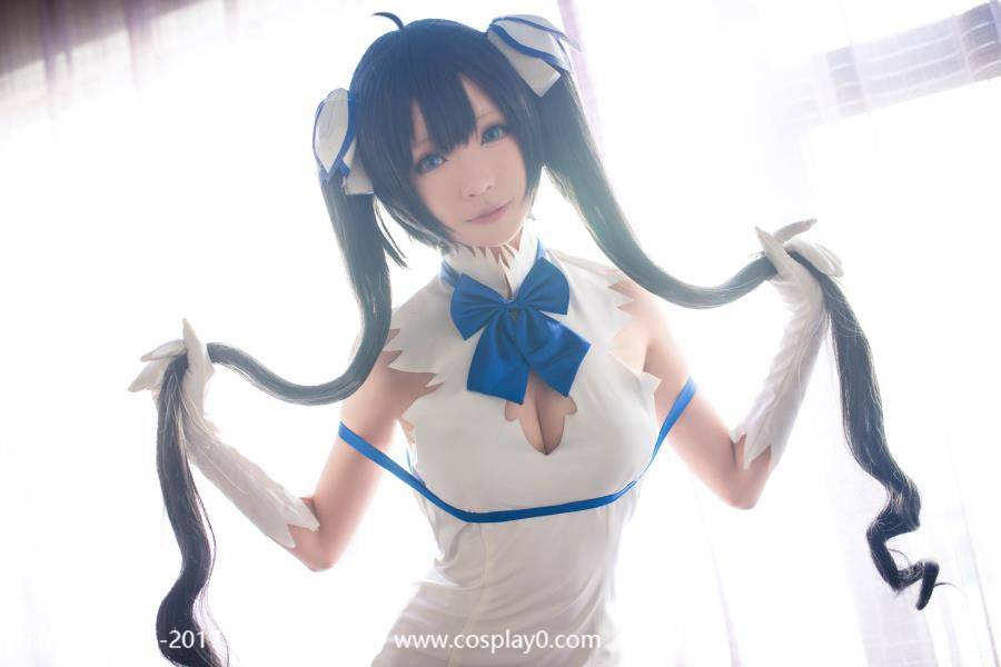 Cosplay福利/青青子Cosplay赫斯缇雅裸足腿控福利图片