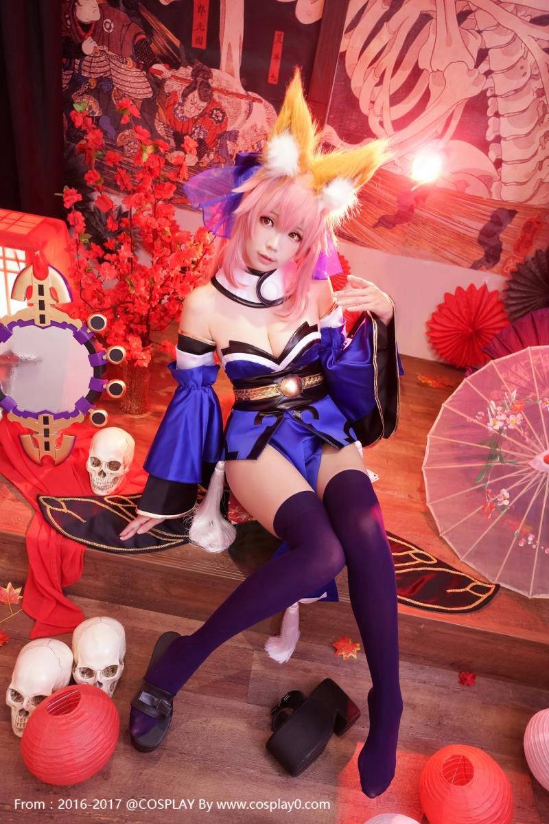 Cosplay福利/ElyEE子阴阳师玉藻前Cosplay福利图片