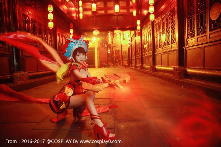 Cosplay福利/王者荣耀虞姬霸王别姬腿控Cosplay福利图