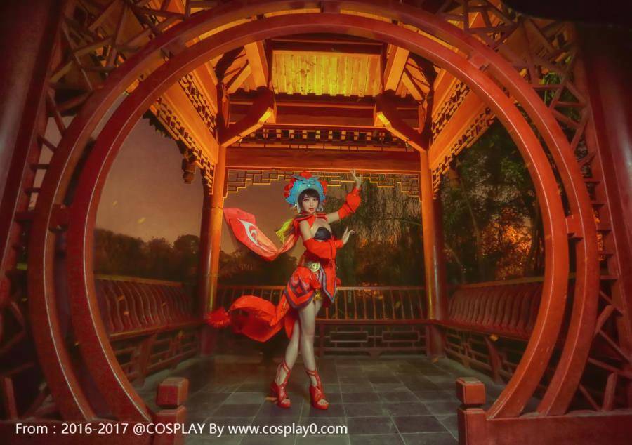 Cosplay福利/王者荣耀虞姬霸王别姬腿控Cosplay福利图