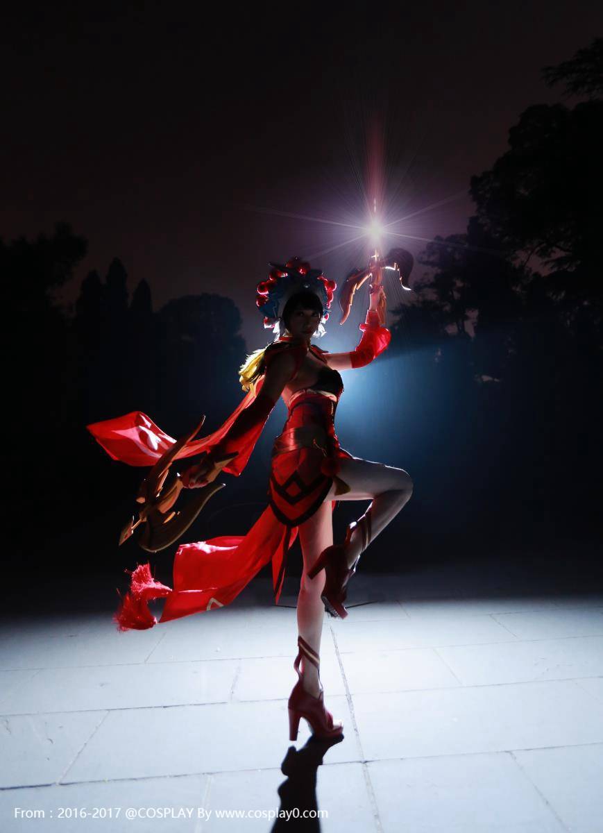 Cosplay福利/王者荣耀虞姬霸王别姬腿控Cosplay福利图