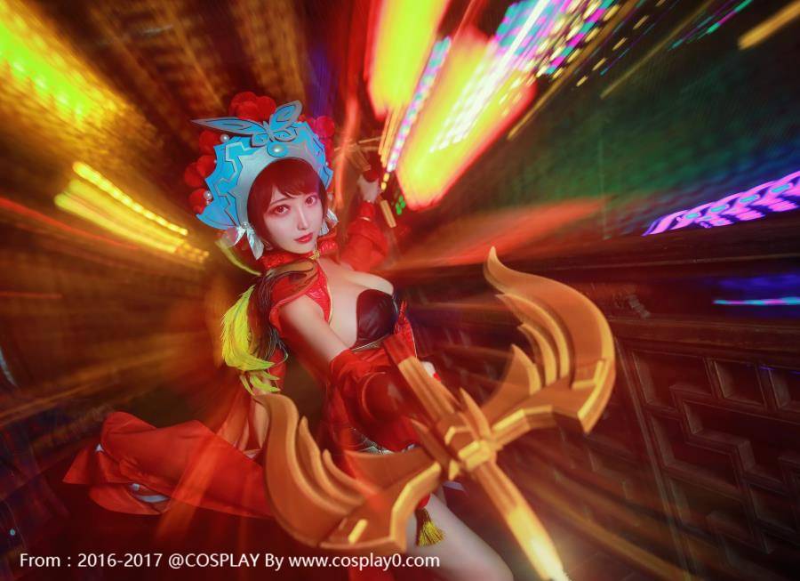 Cosplay福利/王者荣耀虞姬霸王别姬腿控Cosplay福利图