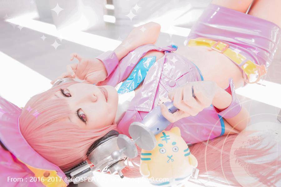 Cosplay福利/巨乳美女ElyEE子超级索尼子Cos白丝福利图片