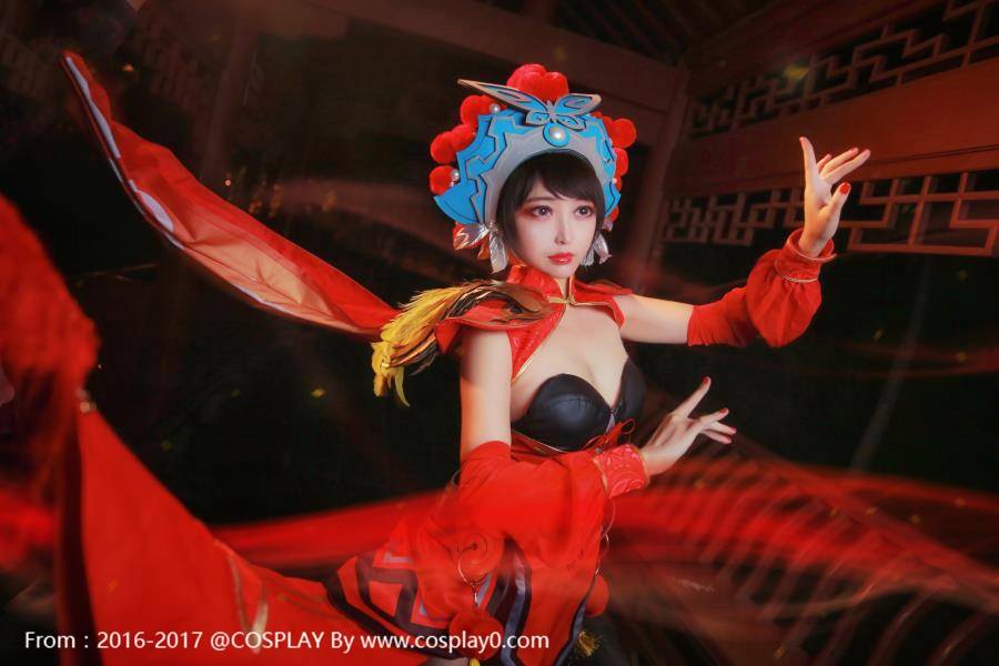 Cosplay福利/王者荣耀虞姬霸王别姬腿控Cosplay福利图