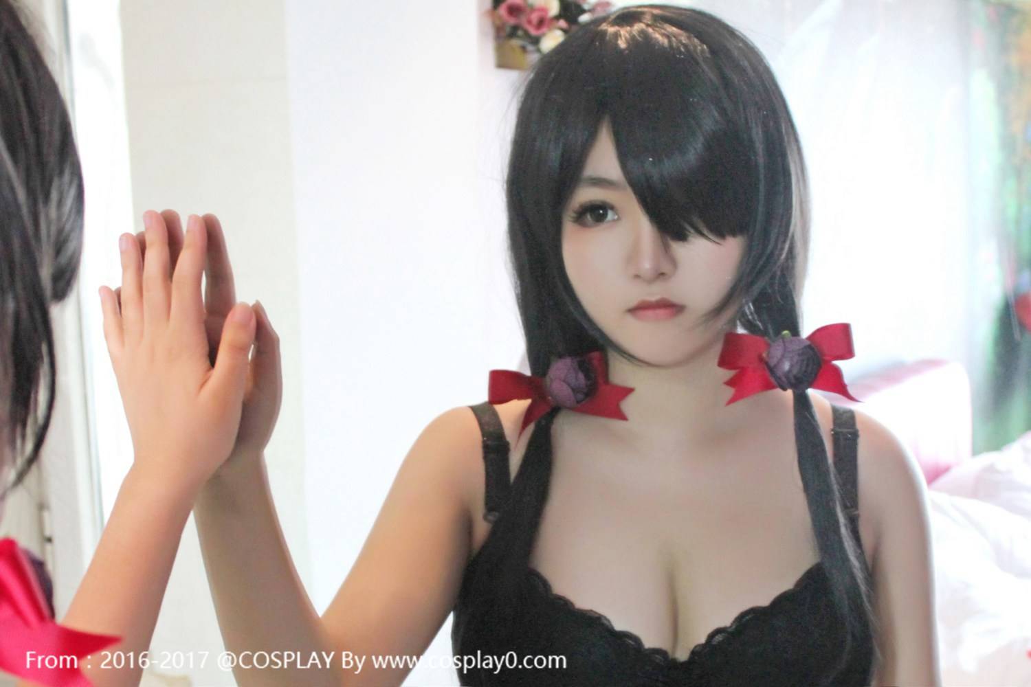 Cosplay福利/巨乳美女Cos时崎狂三H全彩无码福利图片