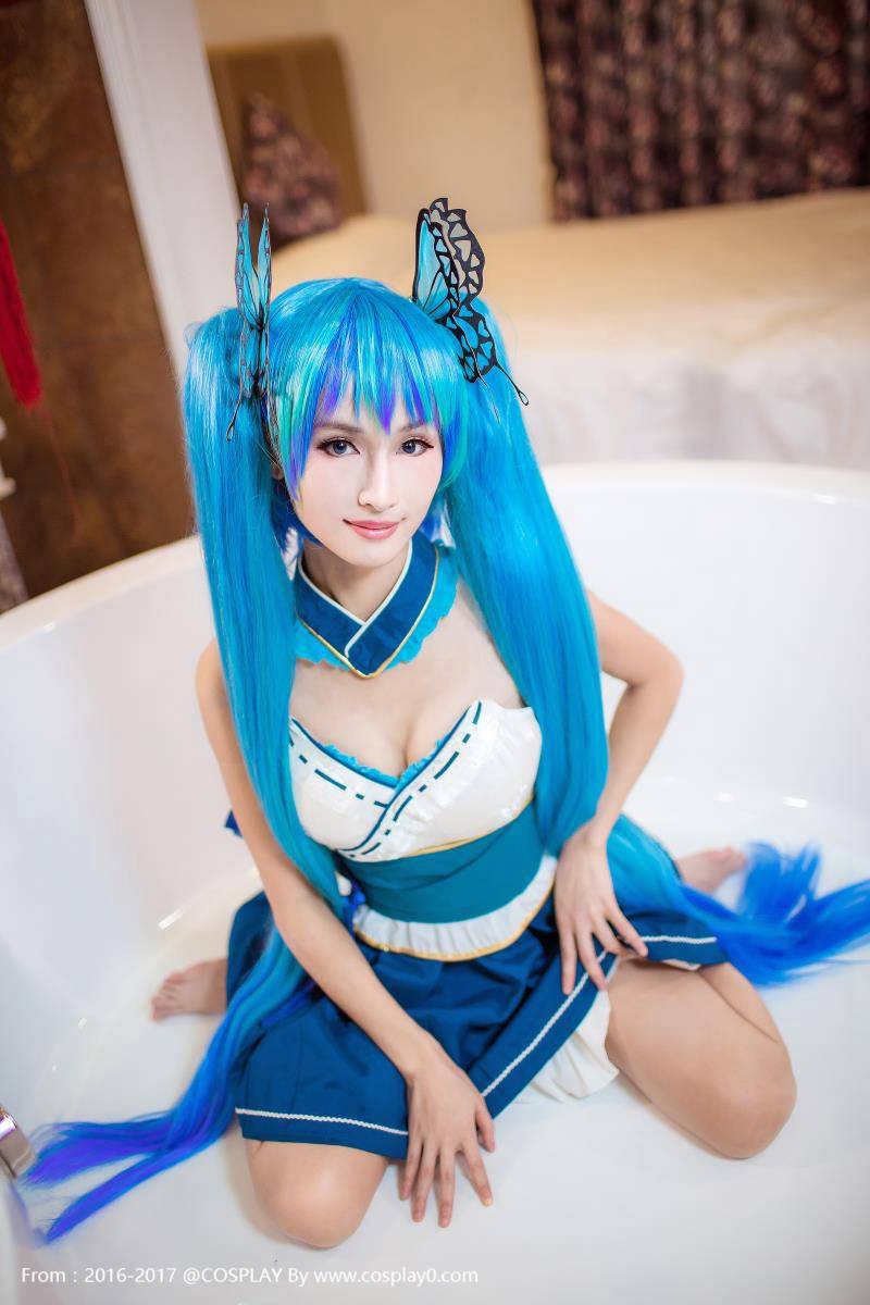 Cosplay福利/VOCALOIDmiku初音未来足控福利Cosplay