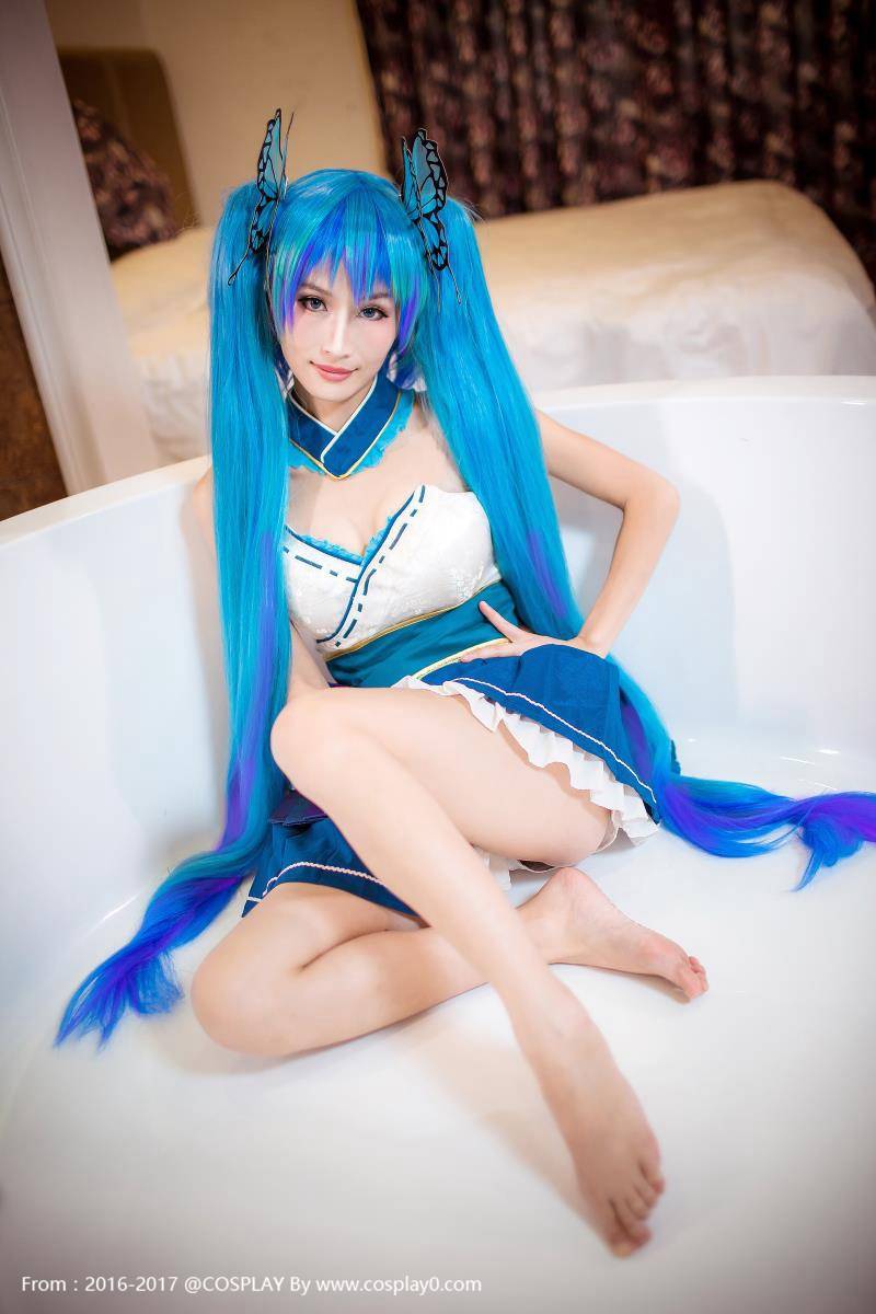Cosplay福利/VOCALOIDmiku初音未来足控福利Cosplay