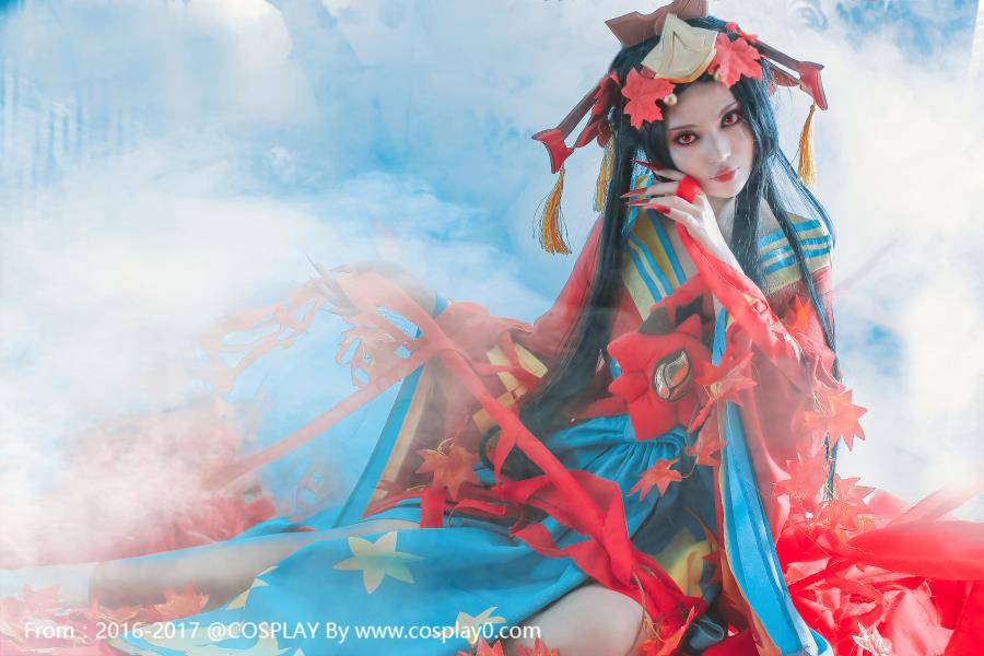 Cosplay福利/古风御姐阴阳师鬼女红叶Cosplay福利图