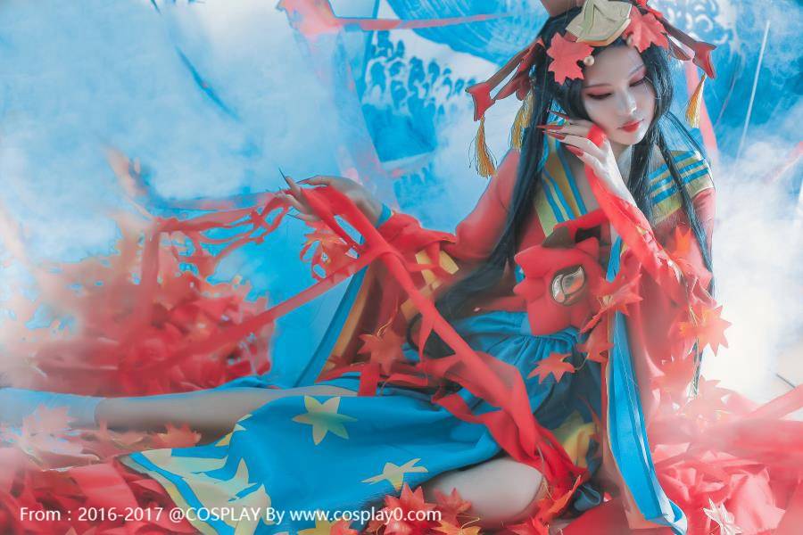 Cosplay福利/古风御姐阴阳师鬼女红叶Cosplay福利图