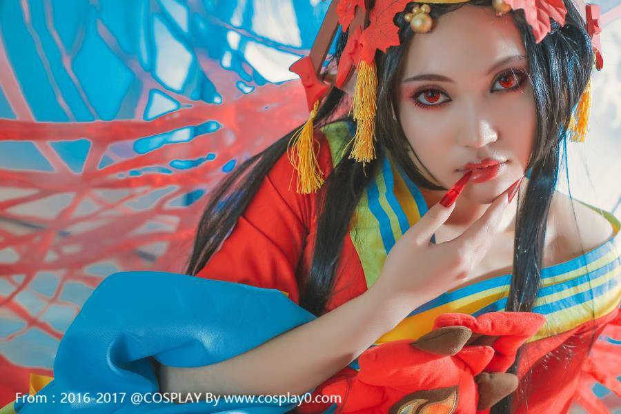Cosplay福利/古风御姐阴阳师鬼女红叶Cosplay福利图