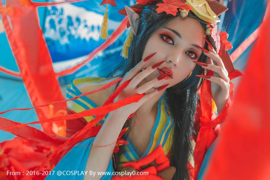 Cosplay福利/古风御姐阴阳师鬼女红叶Cosplay福利图