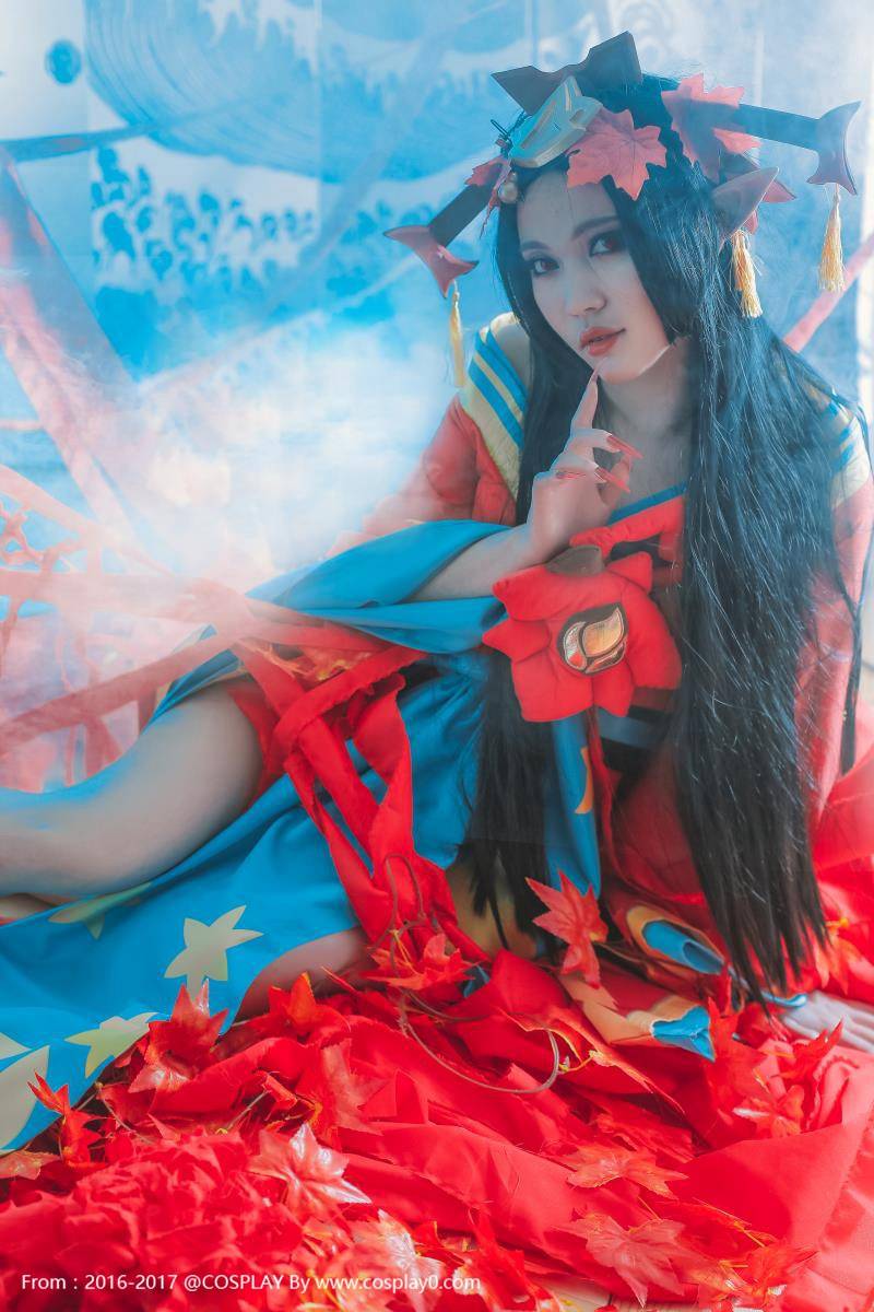 Cosplay福利/古风御姐阴阳师鬼女红叶Cosplay福利图