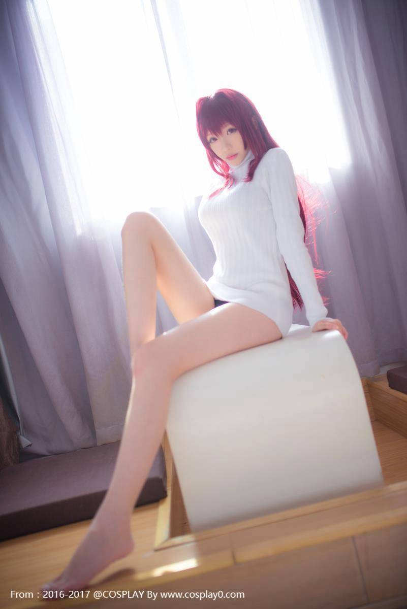 Cosplay福利/御姐青青子Cosplay斯卡哈足控福利美女图片