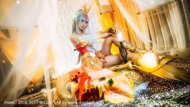 Cosplay福利/白皙美女cosplay王者荣耀王昭君福利图片