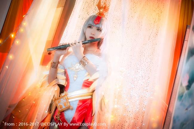 Cosplay福利/白皙美女cosplay王者荣耀王昭君福利图片