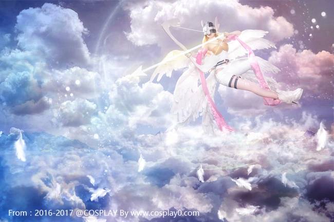 Cosplay福利/巨乳御姐Cos数码宝贝天女兽美女福利图片