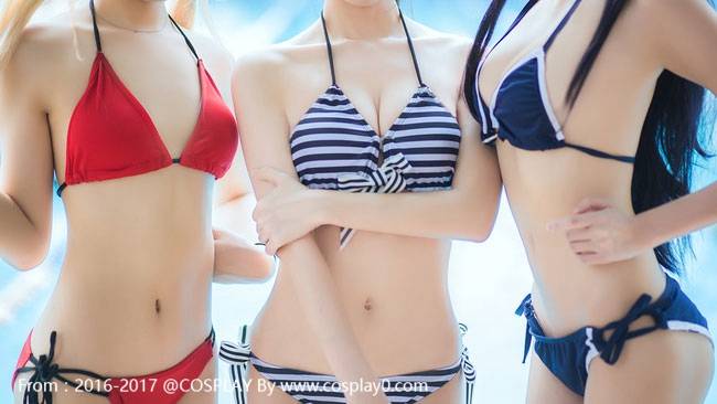 Cosplay福利/路人女主的养成方法第二季 萝莉御姐水着Cos福利图