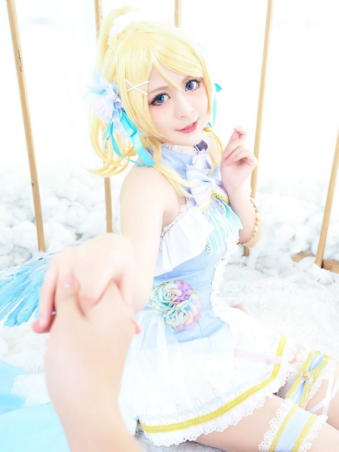 Cosplay福利/二次元萌妹cosplay绚濑绘里同人福利图片