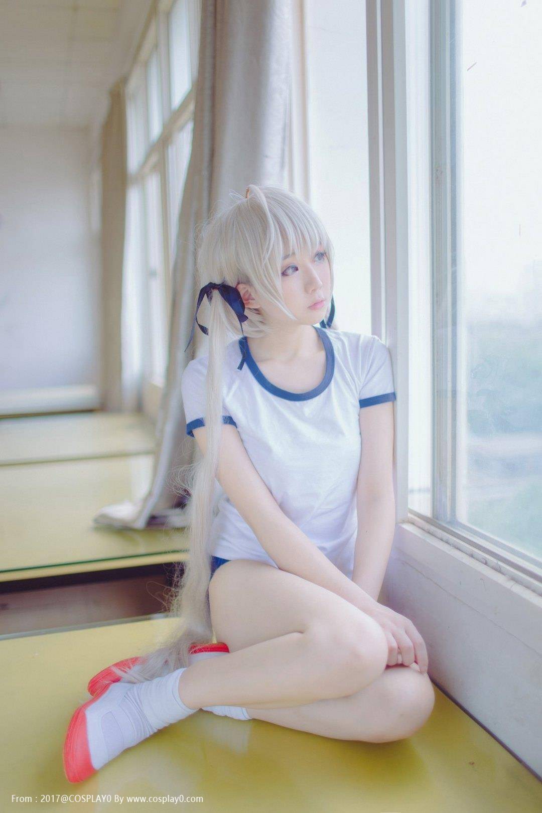 Cosplay福利/学生妹浅野菌子死库水Cos春日野穹福利图片