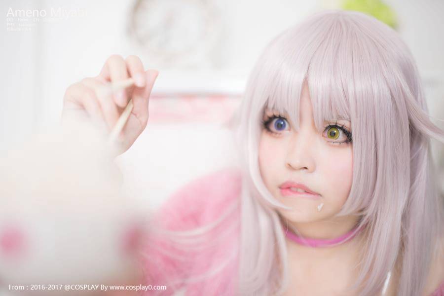 Cosplay福利/Neko猫雨乃雅日白丝萝莉Cosplay私房高清写真