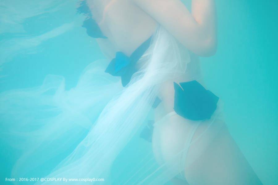 Cosplay福利/筱七saber御姐水着写真Cosplay胖次福利
