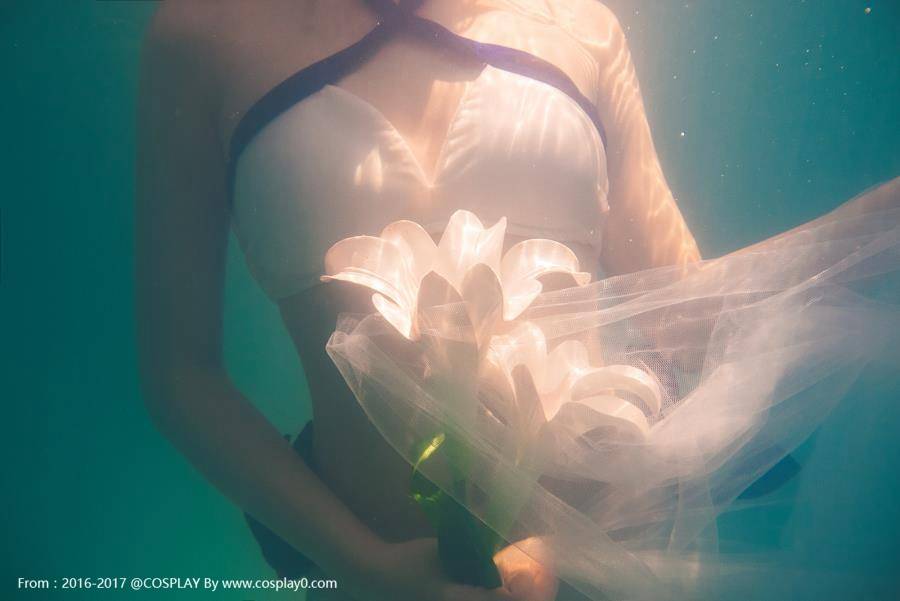 Cosplay福利/筱七saber御姐水着写真Cosplay胖次福利