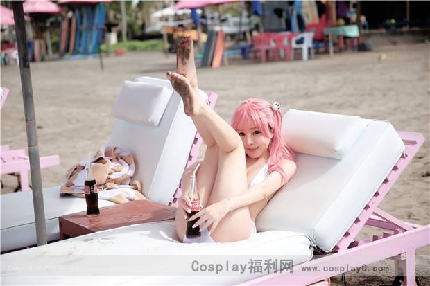 Cosplay福利/巨乳女神柳侑绮无圣光cosplay诱点福利图片
