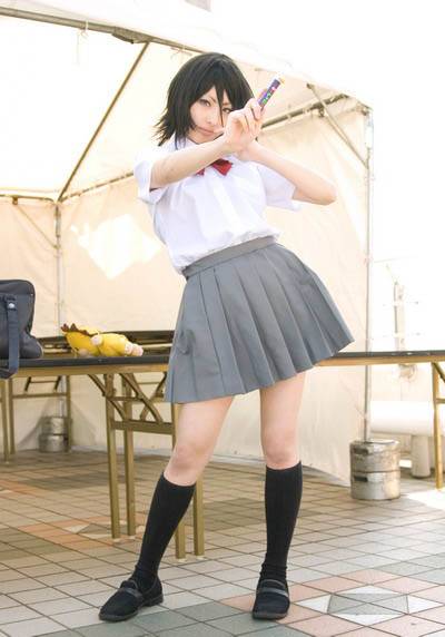 Cosplay福利/死神井上织姬同人制服装萝莉cosplay