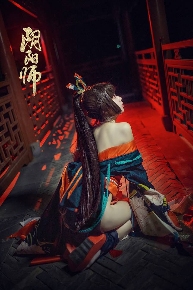 Cosplay福利/美腿 阴阳师手游 妖刀姬COSPLAY美图欣赏 cn:橘子