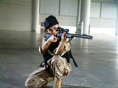 Cosplay福利/曹颖CS造型军花帅气cosplay图片