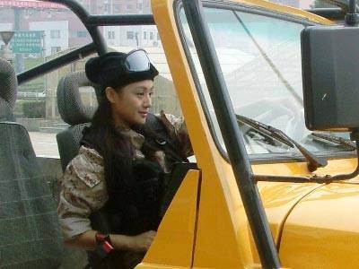 Cosplay福利/曹颖CS造型军花帅气cosplay图片