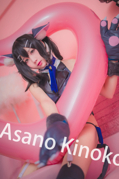 Cosplay福利/黑丝绝对领域少女 魔法少女伊莉雅 伊莉雅美游小黑COSPLAY美图欣赏 cn:浅野菌子